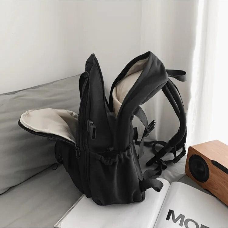 Quick Outfits, Modest Fashion Outfits Ideas Extra Pockets Casual School Backpack Quick Outfits, Modest Fashion Outfits Ideas Extra Pockets Casual School Backpack