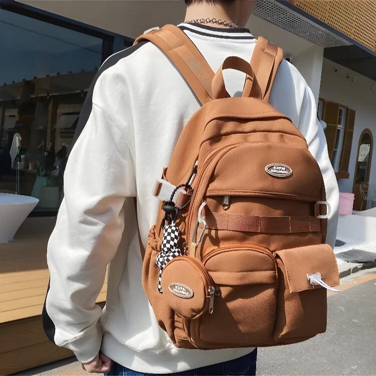 Quick Outfits, Modest Fashion Outfits Ideas Extra Pockets Casual School Backpack Quick Outfits, Modest Fashion Outfits Ideas Extra Pockets Casual School Backpack