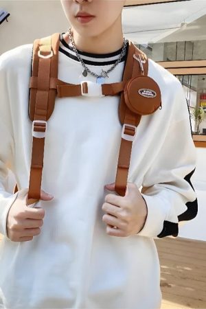 Quick Outfits, Modest Fashion Outfits Ideas Extra Pockets Casual School Backpack