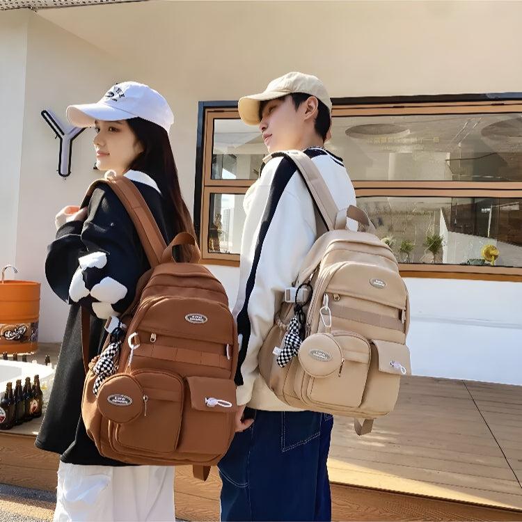 Quick Outfits, Modest Fashion Outfits Ideas Extra Pockets Casual School Backpack Quick Outfits, Modest Fashion Outfits Ideas Extra Pockets Casual School Backpack