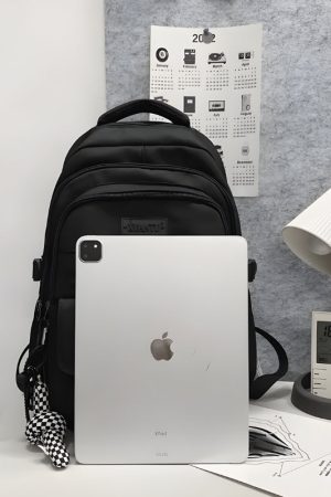 Quick Outfits, Modest Fashion Outfits Ideas Extra Pockets Large School Backpack