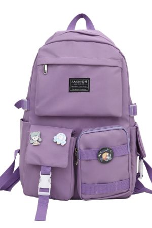 Quick Outfits, Modest Fashion Outfits Ideas Extra Pockets Unisex School Backpack