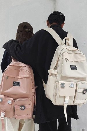 Quick Outfits, Modest Fashion Outfits Ideas Extra Pockets Unisex School Backpack