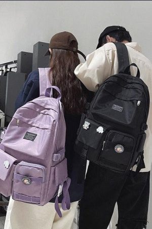 Quick Outfits, Modest Fashion Outfits Ideas Extra Pockets Unisex School Backpack