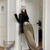 Quick Outfits, Modest Fashion Outfits Ideas Extreme Wide Leg Pants