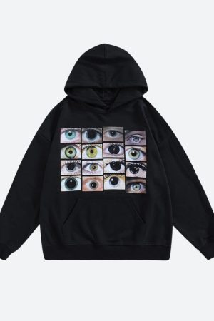 Quick Outfits, Modest Fashion Outfits Ideas Eyes Hoodie