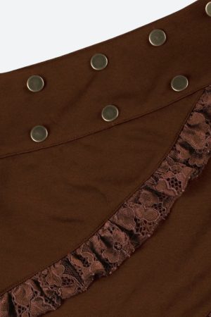 Quick Outfits, Modest Fashion Outfits Ideas Fairy Grunge Asymmetric Mini Skirt