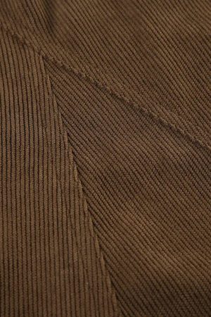 Quick Outfits, Modest Fashion Outfits Ideas Fairy Grunge Corduroy Midi Skirt