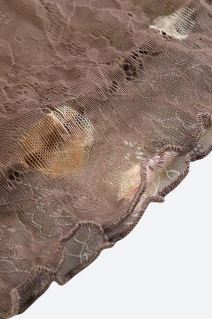 Quick Outfits, Modest Fashion Outfits Ideas Fairy Grunge Floral Off Shoulder Lace Top