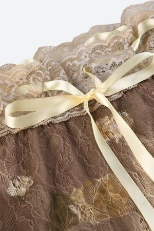 Quick Outfits, Modest Fashion Outfits Ideas Fairy Grunge Floral Off Shoulder Lace Top