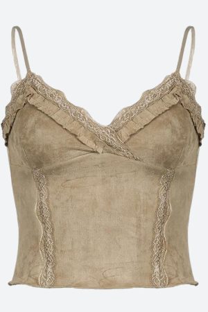 Quick Outfits, Modest Fashion Outfits Ideas Fairy Grunge Frilled Lace Top