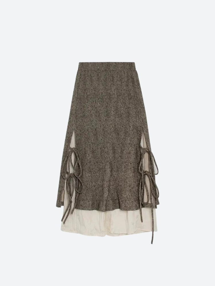 Quick Outfits, Modest Fashion Outfits Ideas Fairy Grunge Lace Up Midi Skirt Quick Outfits, Modest Fashion Outfits Ideas Fairy Grunge Lace Up Midi Skirt