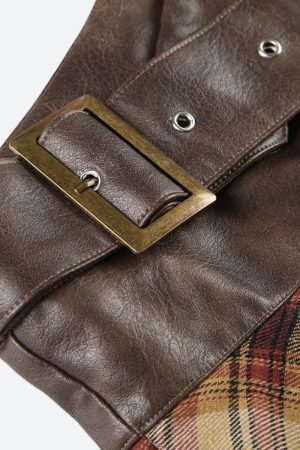 Quick Outfits, Modest Fashion Outfits Ideas Fairy Grunge Patchwork Mini Skirt