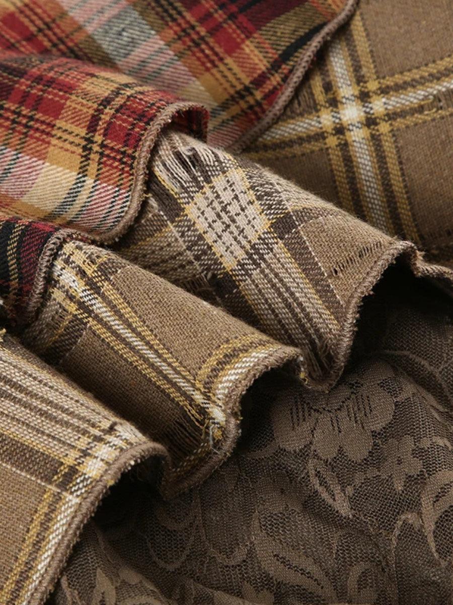 Quick Outfits, Modest Fashion Outfits Ideas Fairy Grunge Patchwork Mini Skirt Quick Outfits, Modest Fashion Outfits Ideas Fairy Grunge Patchwork Mini Skirt