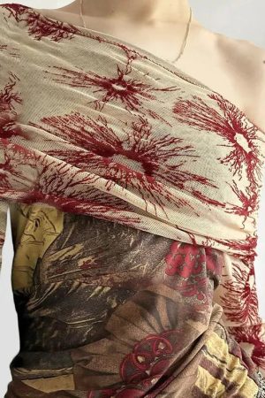 Quick Outfits, Modest Fashion Outfits Ideas Fairycore Bohemian Off Shoulder Top