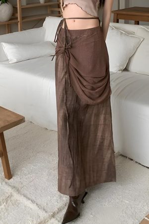 Quick Outfits, Modest Fashion Outfits Ideas Fairycore Butterfly Crop Top & Maxi Skirt Two Piece Set