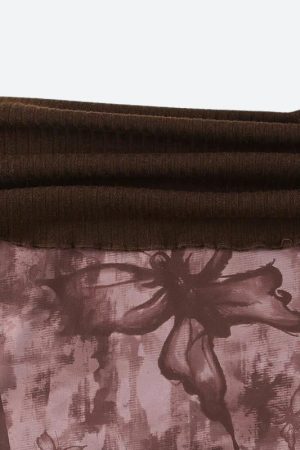 Quick Outfits, Modest Fashion Outfits Ideas Fairycore Butterfly Ruched Off Shoulder Top