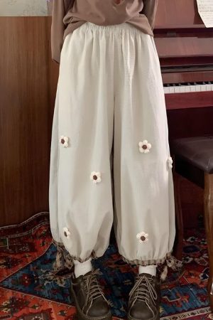 Quick Outfits, Modest Fashion Outfits Ideas Fairycore Floral Pants