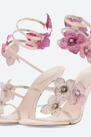 Quick Outfits, Modest Fashion Outfits Ideas Fairycore Floral Rhinestone Heels