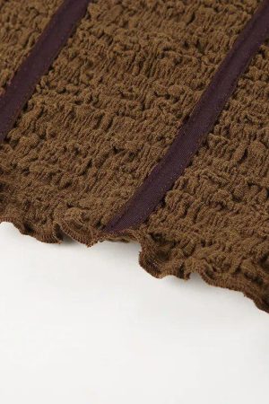 Quick Outfits, Modest Fashion Outfits Ideas Fairycore Lace Detailed Shirred Top