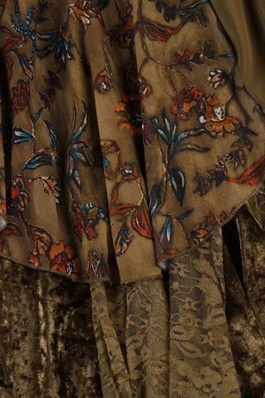 Quick Outfits, Modest Fashion Outfits Ideas Fairycore Layered Midi Skirt