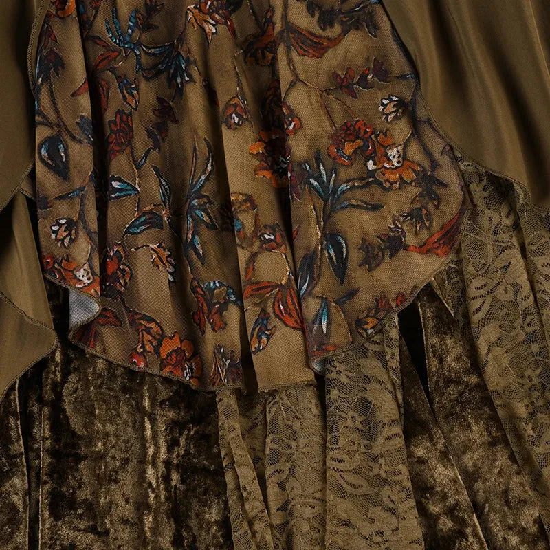 Quick Outfits, Modest Fashion Outfits Ideas Fairycore Layered Midi Skirt Quick Outfits, Modest Fashion Outfits Ideas Fairycore Layered Midi Skirt