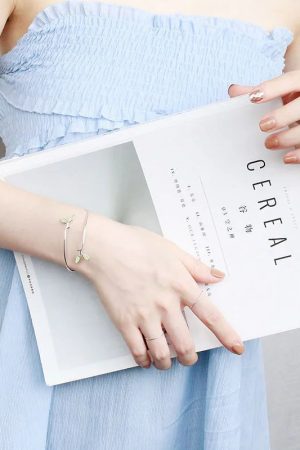 Quick Outfits, Modest Fashion Outfits Ideas Fairycore Leaf Wing Bracelet