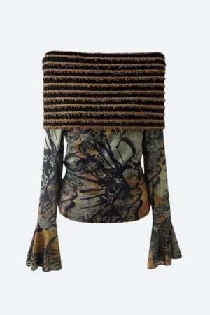 Quick Outfits, Modest Fashion Outfits Ideas Fairycore Off Shoulder Top