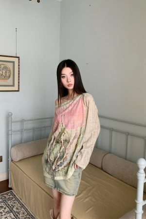 Quick Outfits, Modest Fashion Outfits Ideas Fairycore One Shoulder Top