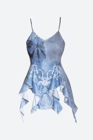 Quick Outfits, Modest Fashion Outfits Ideas Fairycore Ruffled Top