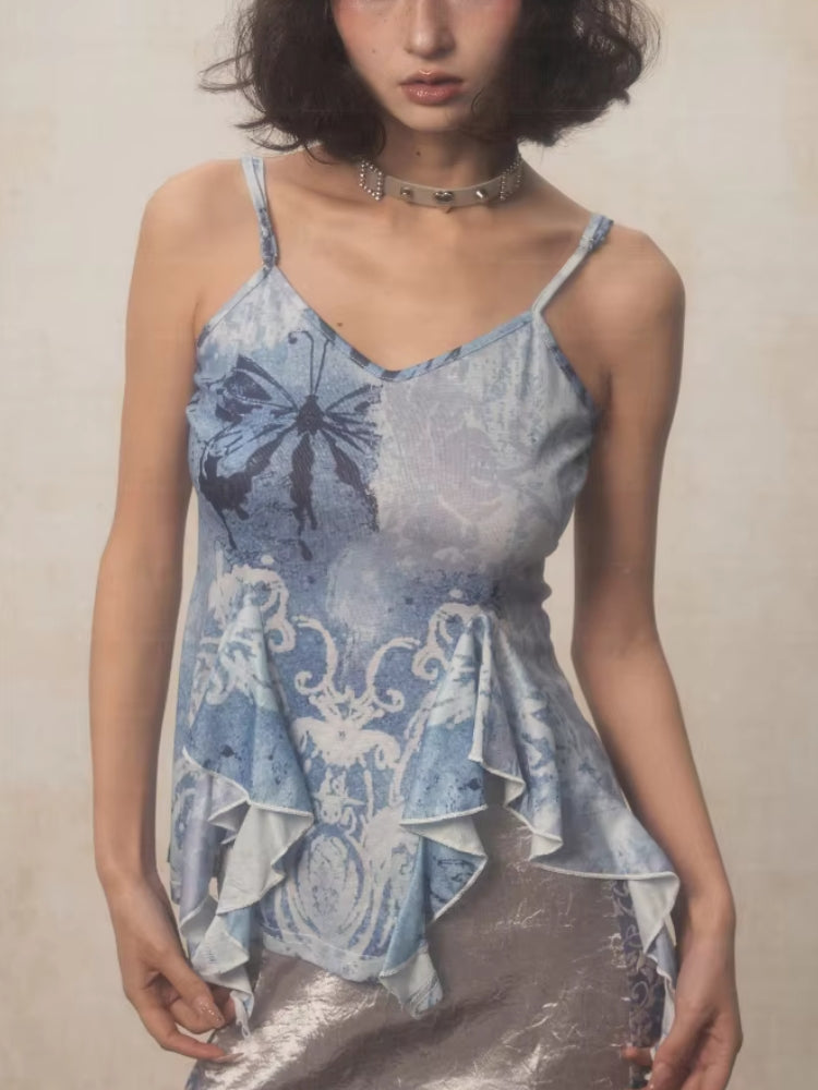 Quick Outfits, Modest Fashion Outfits Ideas Fairycore Ruffled Top Quick Outfits, Modest Fashion Outfits Ideas Fairycore Ruffled Top