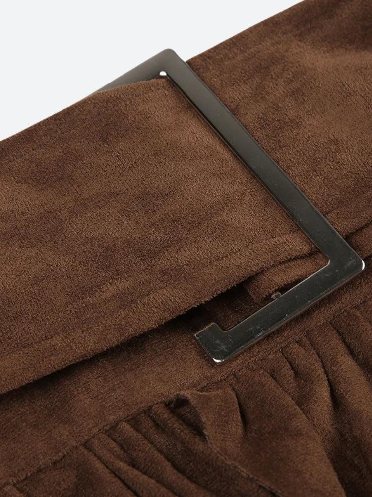 Quick Outfits, Modest Fashion Outfits Ideas Fairycore Suede Mini Skirt Quick Outfits, Modest Fashion Outfits Ideas Fairycore Suede Mini Skirt