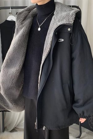 Quick Outfits, Modest Fashion Outfits Ideas Faux Fur Lined Hooded Jacket