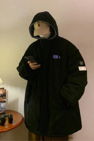 Quick Outfits, Modest Fashion Outfits Ideas Faux Fur Lining Hooded Puffer Jacket