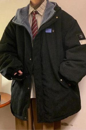 Quick Outfits, Modest Fashion Outfits Ideas Faux Fur Lining Hooded Puffer Jacket