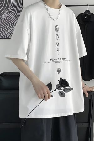 Quick Outfits, Modest Fashion Outfits Ideas Fierce Collision Oversized Tee