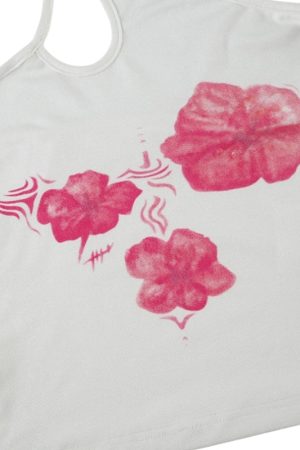 Quick Outfits, Modest Fashion Outfits Ideas Floral Halter Neck Top