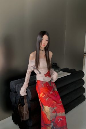 Quick Outfits, Modest Fashion Outfits Ideas Floral Off Shoulder Top