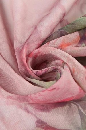 Quick Outfits, Modest Fashion Outfits Ideas Floral Ruffled Mesh Mullet Skirt