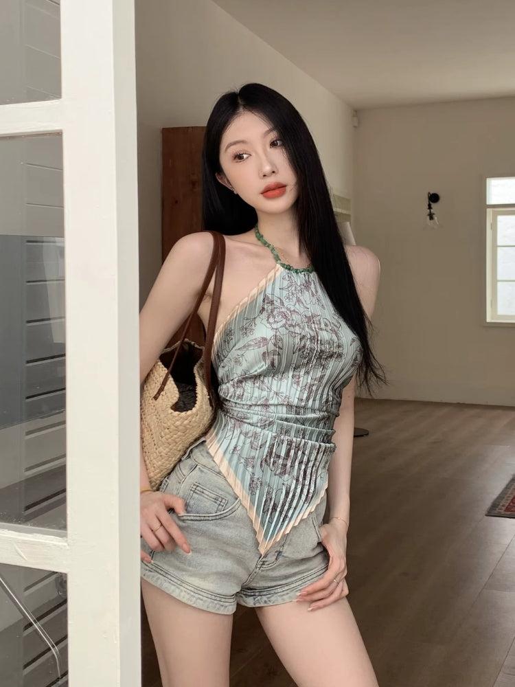 Quick Outfits, Modest Fashion Outfits Ideas Floral Scarf Top Quick Outfits, Modest Fashion Outfits Ideas Floral Scarf Top