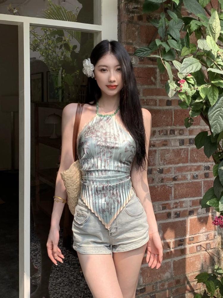 Quick Outfits, Modest Fashion Outfits Ideas Floral Scarf Top Quick Outfits, Modest Fashion Outfits Ideas Floral Scarf Top