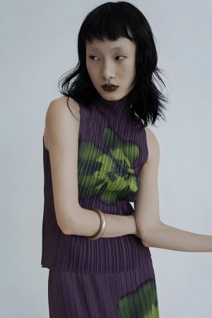 Quick Outfits, Modest Fashion Outfits Ideas Floral Top & Midi Skirt Two Piece Set