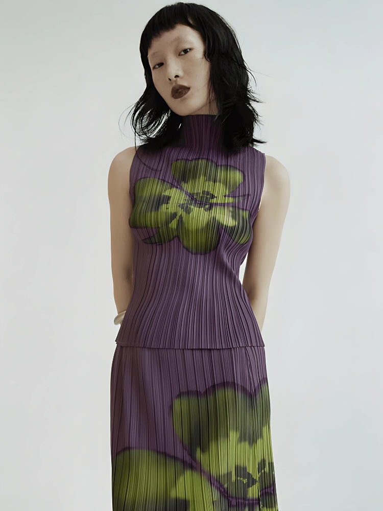 Quick Outfits, Modest Fashion Outfits Ideas Floral Top & Midi Skirt Two Piece Set Quick Outfits, Modest Fashion Outfits Ideas Floral Top & Midi Skirt Two Piece Set