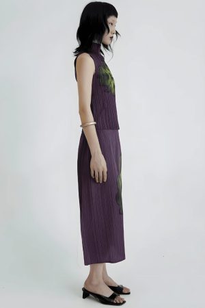 Quick Outfits, Modest Fashion Outfits Ideas Floral Top & Midi Skirt Two Piece Set