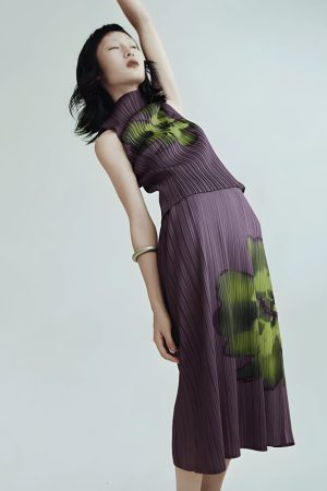 Quick Outfits, Modest Fashion Outfits Ideas Floral Top & Midi Skirt Two Piece Set