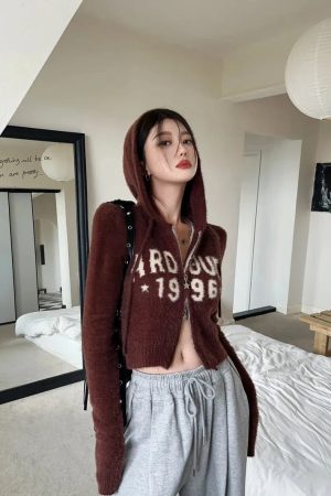 Quick Outfits, Modest Fashion Outfits Ideas Fluffy Double Zip-Up Hoodie