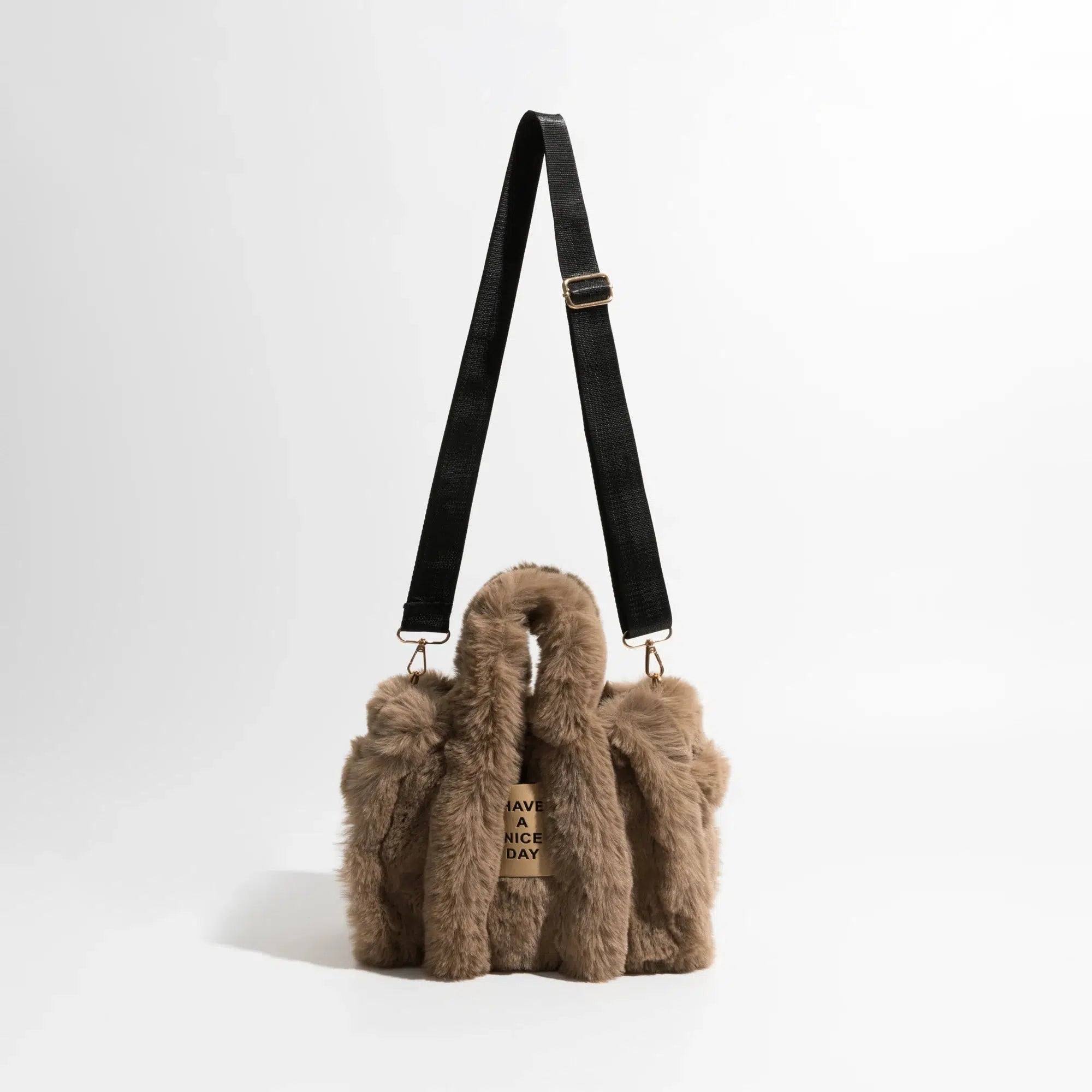 Quick Outfits, Modest Fashion Outfits Ideas Fluffy Faux Fur Tote Bag Quick Outfits, Modest Fashion Outfits Ideas Fluffy Faux Fur Tote Bag