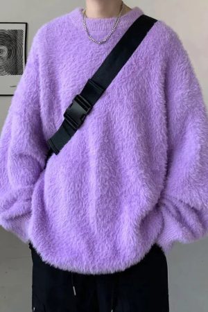 Quick Outfits, Modest Fashion Outfits Ideas Fluffy Sweater