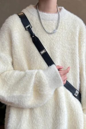 Quick Outfits, Modest Fashion Outfits Ideas Fluffy Sweater