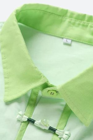 Quick Outfits, Modest Fashion Outfits Ideas Frog Button Shirt